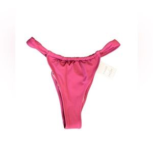 Pink Cheeky Bikini Bottom Size Small NWT Shade & Shore
